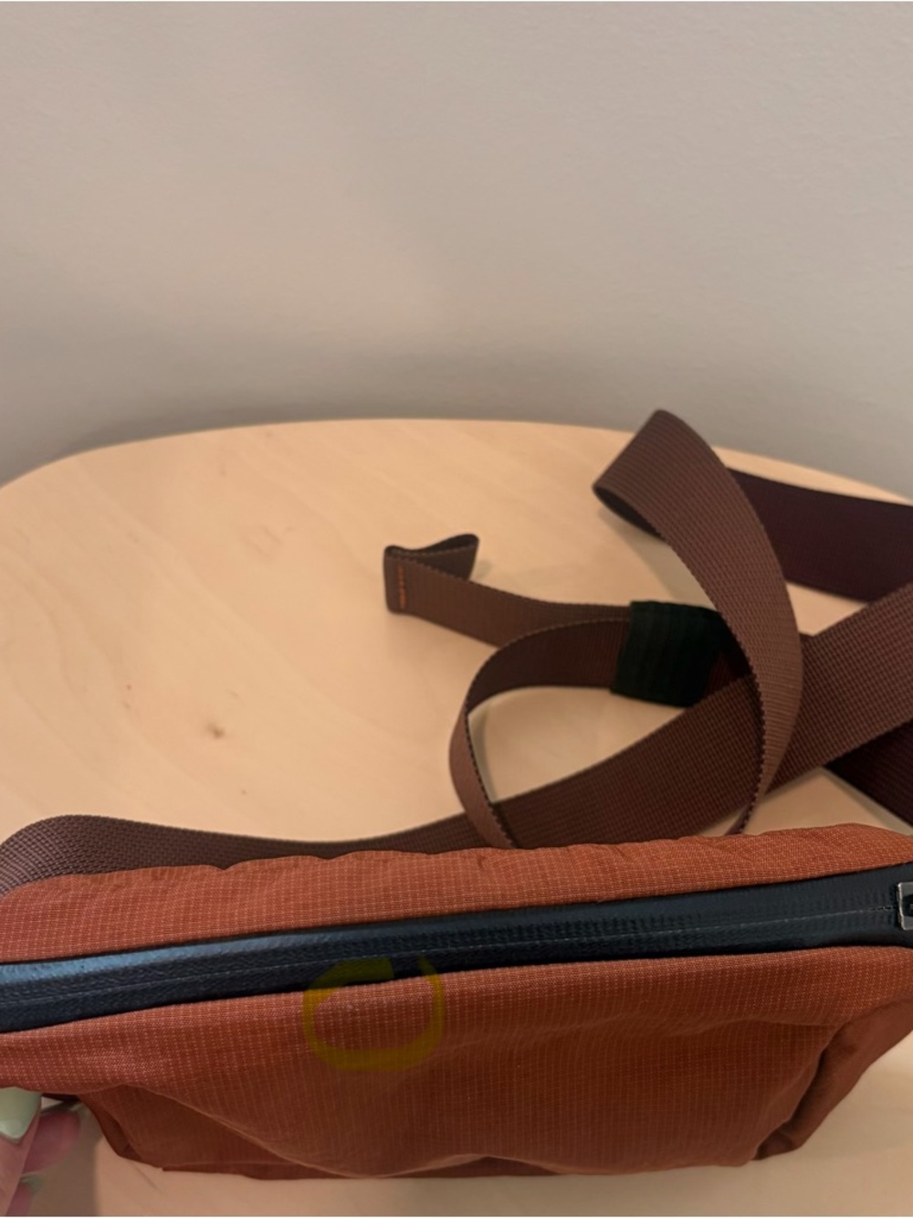 Bellroy Lite Belt Bag Clay Orange Grey Crossbody Fanny Pack 1.8L Lightweight - Picture 4 of 10